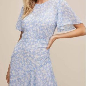 ASTR the Label Flutter Sleeve Floral Maxi